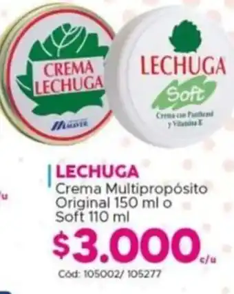 Maicao LECHUGA Crema Multipropósito oferta