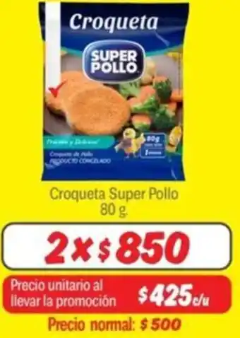 Mayorista 10 Croqueta Super Pollo oferta