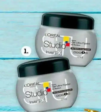 Tottus Gel pote fix ultra forte 370 g studio line oferta