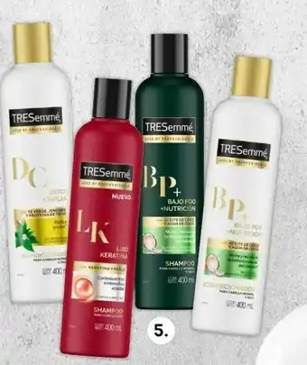 Shampoo o acondicionador 400 ml tresemme