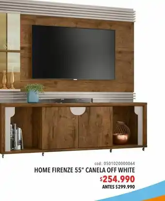 Coopelan Home firenze 55” canela off white oferta