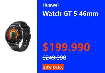 Entel Huawei Watch GT 5 46mm oferta