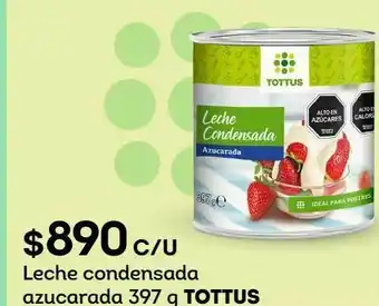 Tottus Leche condensada tottus oferta