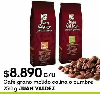 Tottus Café molido juan valdez oferta
