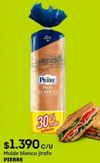 Tottus Pan de molde pierre oferta