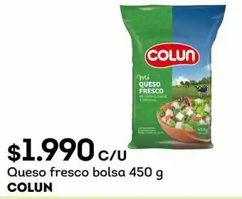 Tottus Queso fresco colun oferta