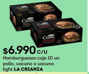 Tottus Hamburguesas la crianza oferta