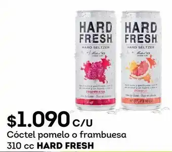 Tottus Bebidas alcohólicas hard fresh 310 cc oferta