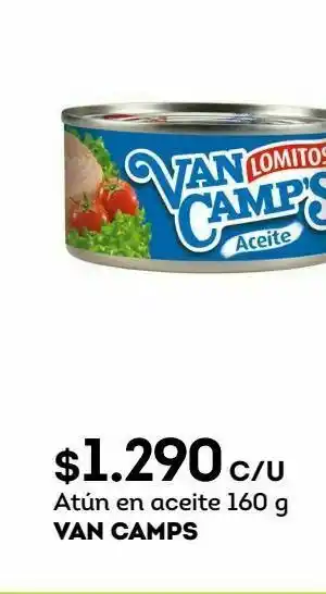 Tottus Atún en aceite vegetal van camps oferta