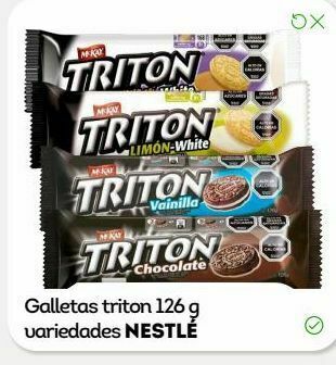 Tottus Galletas triton 126 g variedades nestlé oferta