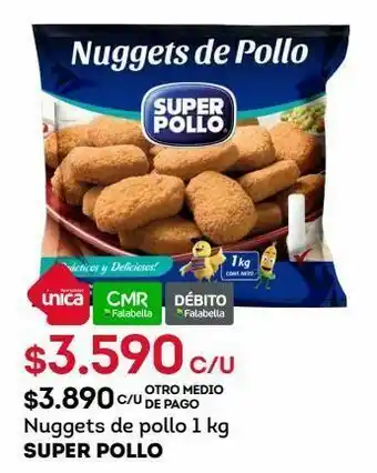 Tottus Nuggets de pollo 1 kg super pollo oferta