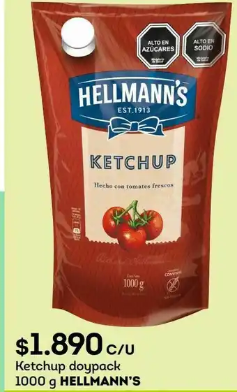 Tottus Ketchup hellmann's oferta