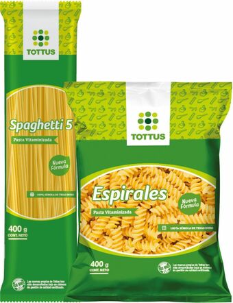 Tottus Fideos tradicionales 400g oferta