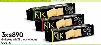 Galletas costa
