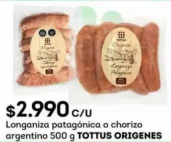 Tottus Longaniza tottus oferta