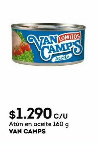 Tottus Atún en aceite vegetal van camps oferta