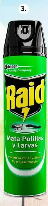 Tottus Insecticida aerosol mata polillas 390 cc raid oferta