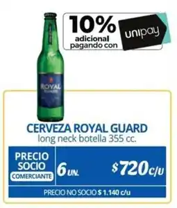 Alvi Cerveza royal guard oferta