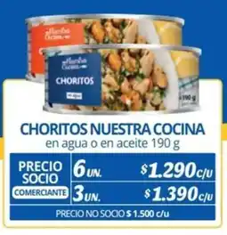 Alvi Choritos nuestra cocina oferta
