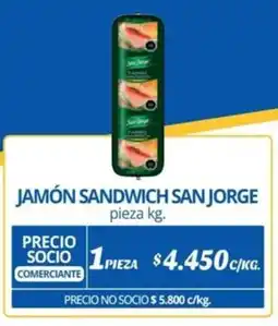 Alvi Jamon sandwich san jorge oferta