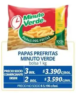 Alvi Papas prefritas minuto verde oferta