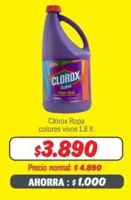 Mayorista 10 Clorox Ropa colores vivos oferta