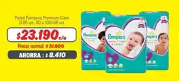 Mayorista 10 Pañal Pampers Premium Care oferta