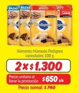 Mayorista 10 Alimento Húmedo Pedigree oferta