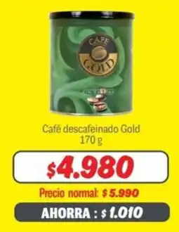 Mayorista 10 Café descafeinado Gold oferta