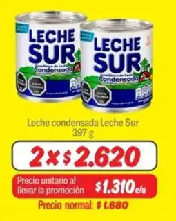 Mayorista 10 Leche condensada Leche Sur oferta