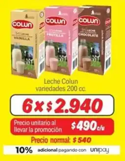 Mayorista 10 Leche Colun oferta