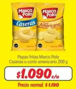 Mayorista 10 Papas fritas Marco Polo oferta