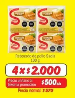 Mayorista 10 Rebozado de pollo Sadia oferta