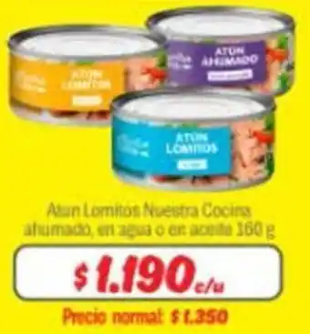 Mayorista 10 Atun Lomitos Nuestra Cocina ahumado oferta