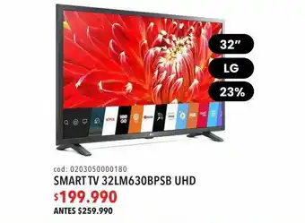 Coopelan Smart tv 32lm630bpsb uhd oferta