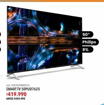 Coopelan Smart tv 50pud7625 oferta