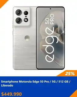 Hites Smartphone Motorola Edge 50 Pro oferta