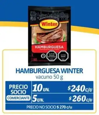 Alvi Hamburguesa winter oferta
