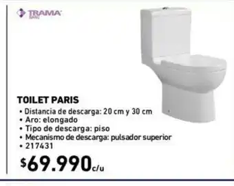 Construmart Toilet Paris 217431 oferta