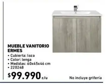 Construmart Mueble Vanitorio Ermes 220248 oferta