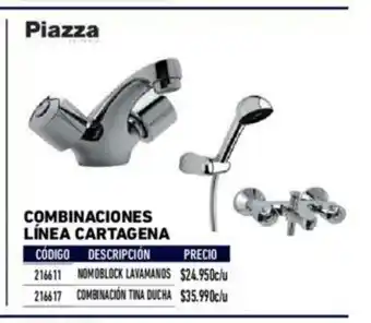 Construmart Combinaciones Linea Cartegena - Monoblock Lavamanos 216611 oferta