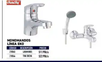 Construmart Monomandos Linea EKO - Lavamanos 210045 oferta