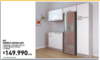 Construmart Kit Mueble Cocina ISIS oferta
