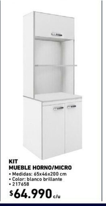Construmart Kit Mueble Horno/Micro oferta