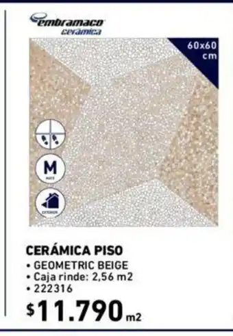 Construmart Ceramica Piso 222316 oferta