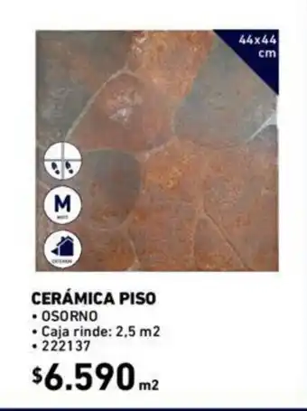 Construmart Ceramica Piso 222137 oferta
