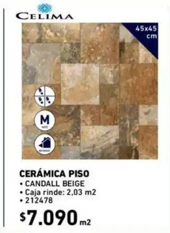 Construmart Ceramica Piso 212478 oferta