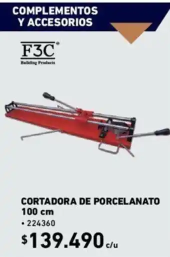 Construmart Cortadora de Porcelanato 100cm oferta