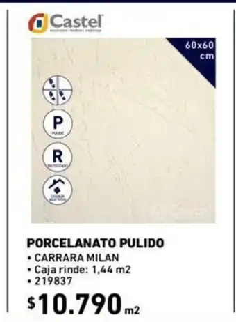 Construmart Porcelanato Pulido 219837 oferta