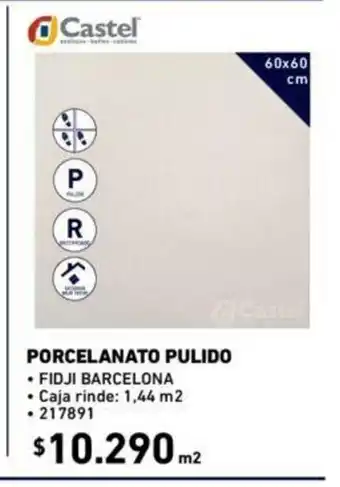 Construmart Porcelanato Pulido 217891 oferta